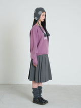 STAR BUTTON KNIT - PINK