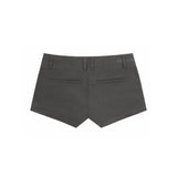 LOW-RISE SHORT PANTS (CHARCOAL)