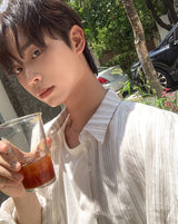 Harbor Stripe Linen Shirt