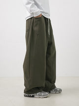 Double knee sweatpants 4color