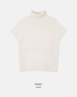 Forever Soft Turtle Neck Short Sleeve Knit (4color)