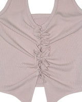 [MADE] Knotted Halter-neck Top 003