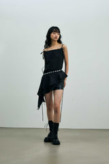 NYX MINI DRESS / BLACK