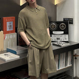 Pleddy Bermuda Tuck Half Slacks (3color)
