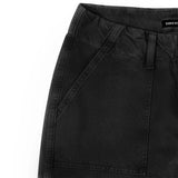DirtyCoins Casual Baggy Cargo Pants Black Wash
