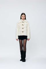 COZY FUR JACKET / WHITE