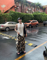 No.1775 アニマルHQワイドパンツ