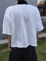 Overcropped Basic Short Sleeve T-Shirt 3C