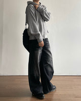 Shadow Curved Denim Pants