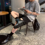 LMN マストヘルチェルシーショートレインブーツ (black)