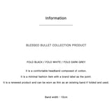 Fold label hair band II