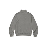 Jersey stripe turtleneck / Ivory