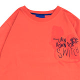 ターンダウンショートスリーブTシャツ (UNISEX)_SYS7TS10OR
