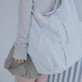 リベットクロスバッグ(light grey)