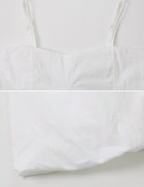 Lovely Pumpkin Sleeveless Blouse (4color) 
