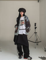 Haro Layered Flared Skirt