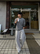 ウォッシュドロングスリーブTシャツ