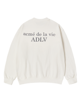 25FW BASIC LOGO NAPPING SWEATSHIRT CREAM
