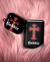 Leopard Baddie Cross MagSafe Card Wallet