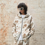RELABEL 24SS ‘Station Mud Dye’ ダートウォッシュセメントダイデタッチャブルダブルフードルーズスウェットシャツ