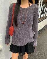 [ORIGINAL] Salted Summer Raglan Boucle Knit
