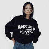 aiy ロゴスウェットシャツ