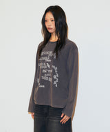 ウォッシュド 10YEARS ロングスリーブTシャツ