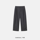 ASCLO TR Two Tuck Wide Slacks (3color)