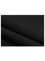 PATCH POINT NYLON CARGO HALF PANTS - BLACK