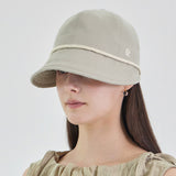 Flow VZ Natural Rope Bonnet Hat Light Gray