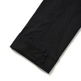 KIRSH PLAIN INCISION WOVEN PANTS [BLACK]