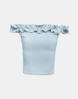 Riley Shirring Off T-shirt