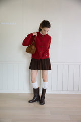 バックルチャンキーブーツ (2 COLORS)