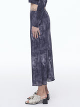 Denim Mesh Long SK(BK)