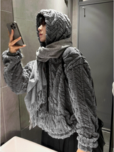 24FW ニューケーブルウールフード