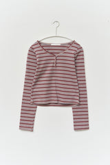 (W) Eden Striped Top