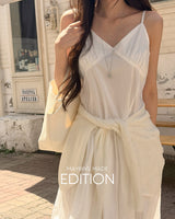 [MADE] Mings bustier long dress