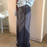 Vnon fleece padded nylon color two-way pants