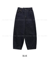 Curse Stitch Pocket Non-Fade Denim Pants