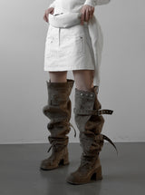 Deacon Patch Pocket Cotton Skirt