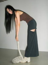 SLIT LONG SKIRT