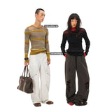 Crewneck panelled versatile base layer sweater