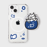 cat's hobby magsafe set (magsafe jell-hard case+magsafe smart tok)