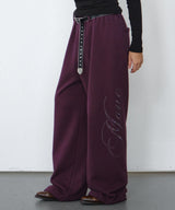 cubic pants (purple)
