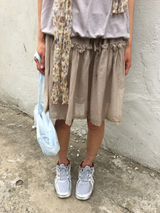 Breeze Frill Midi Skirt (2color)
