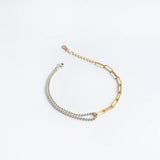 Jozsa Mixed-tone Bracelet