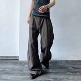 Retro Washed Silhouette Cargo Pants