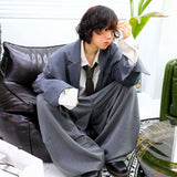 Real Wide Two-Tuck Slacks