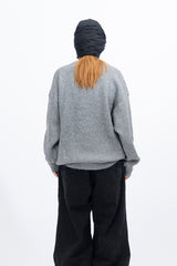 I'm Not Hairy Lettering Knit