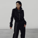 Shiny banding Pants